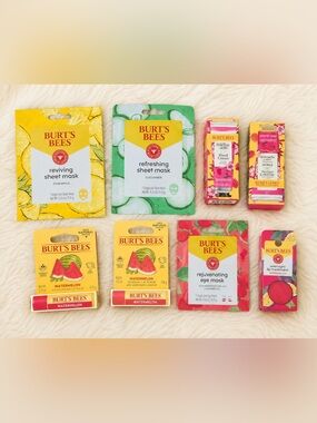 Burt's Bees Bundle- 8 pieces - New